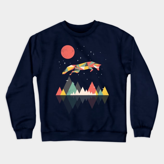 Wild as a Fox Crewneck Sweatshirt by rmtees